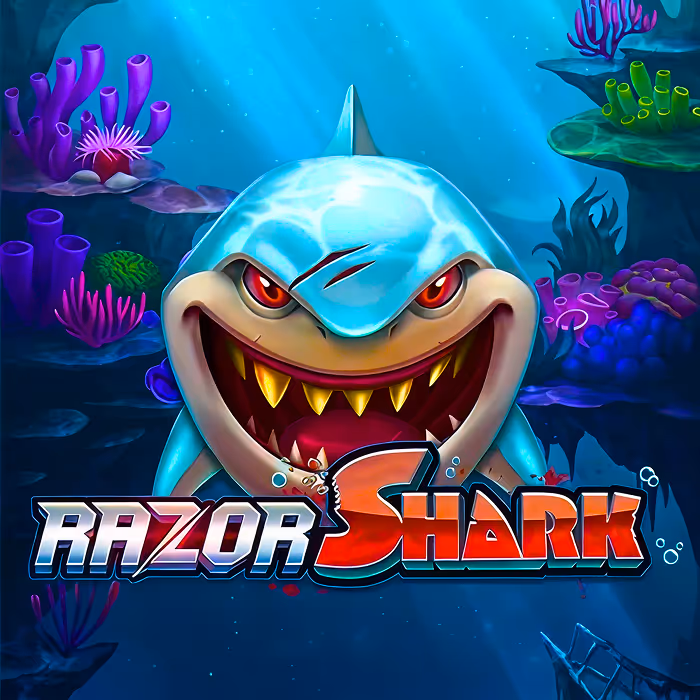 Razor Shark slot revealing razor symbol multipliers